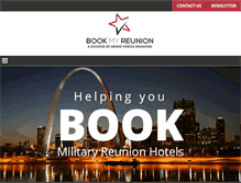 Tablet Screenshot of bookmyreunion.com